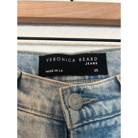 Veronica Beard Blake High-Rise Classic Straight Jeans - Picture 3 of 5
